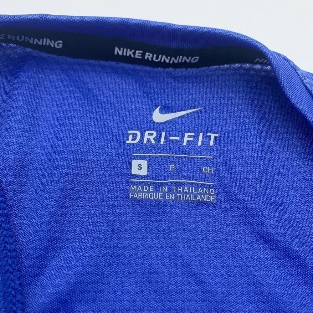 Nike small running top Cobalt blue with Nike logo (J1)